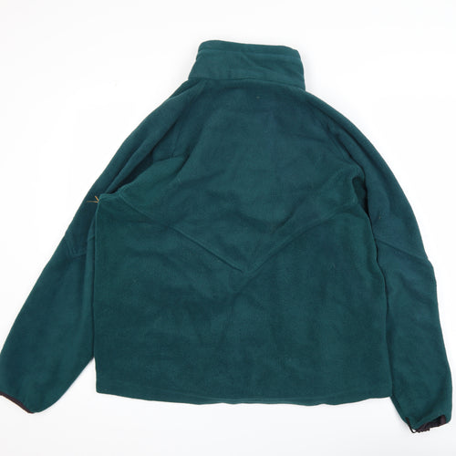Regatta Men's Green Full Zip Fleece Jumper Size M Outdoor Warm