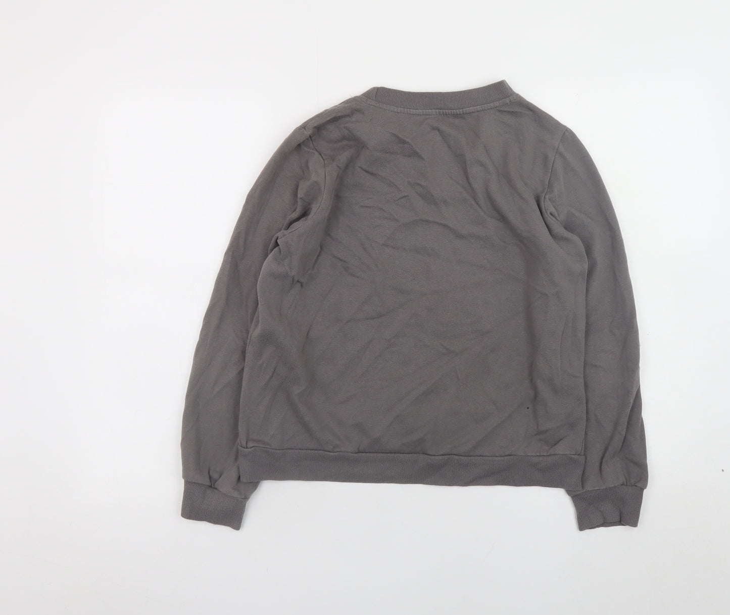 The Rolling Stones Womens Grey Medium Pullover Sweatshirt
