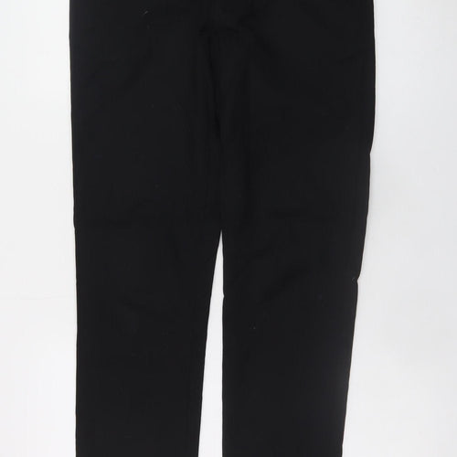 River Island Men’s Black Slim Fit Cotton Chino Trousers 28S