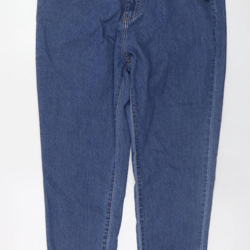 DV Petite Chloe Blue Tapered Jeans UK 22 Cotton Blend