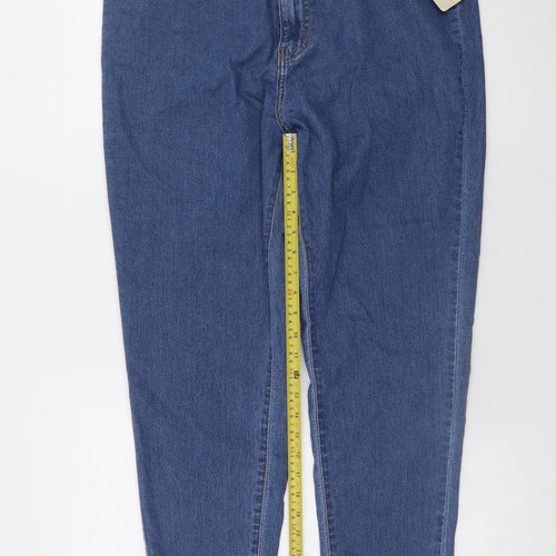 DV Petite Chloe Blue Tapered Jeans UK 22 Cotton Blend