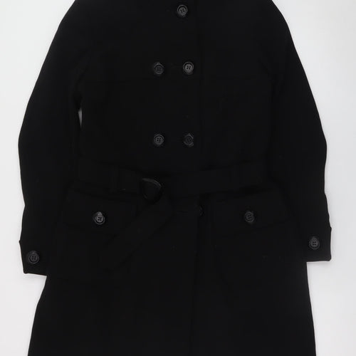 Principles Women's Black Size 16 Belted Trench Coat
