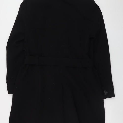 Principles Women's Black Size 16 Belted Trench Coat