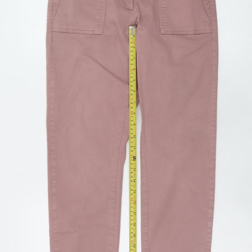 Marks and Spencer Per Una Women's Pink Straight Jeans Size 10