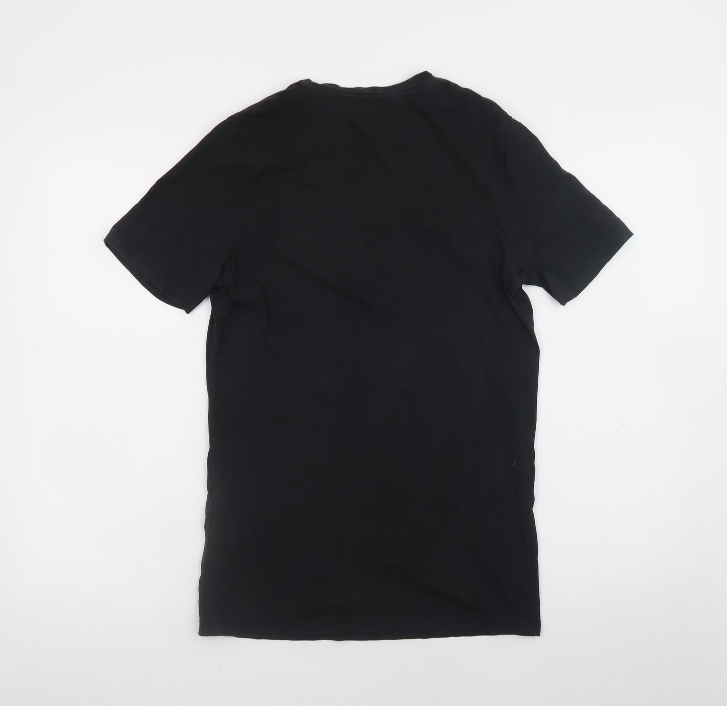 Jack & Jones Men's Black City Graphic Print T-Shirt Size S