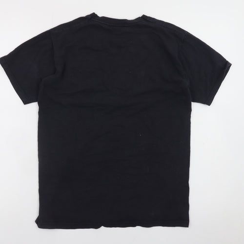 The Batman Men’s Black Cotton Graphic Print T-Shirt Size S