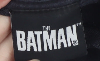 The Batman Men’s Black Cotton Graphic Print T-Shirt Size S