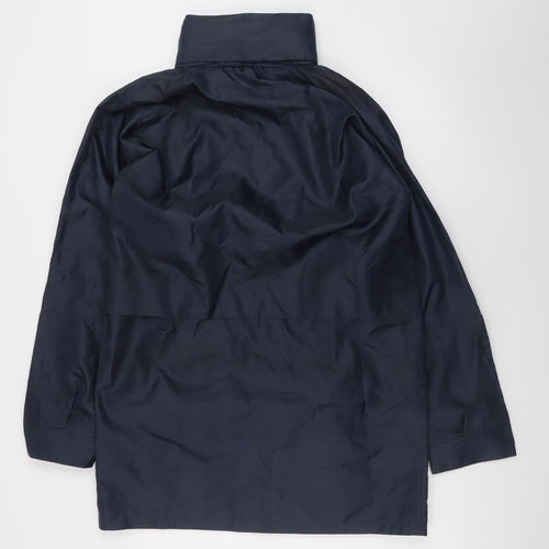 Prime Mover Men's Blue Waterproof Rain Jacket S Regular Fit