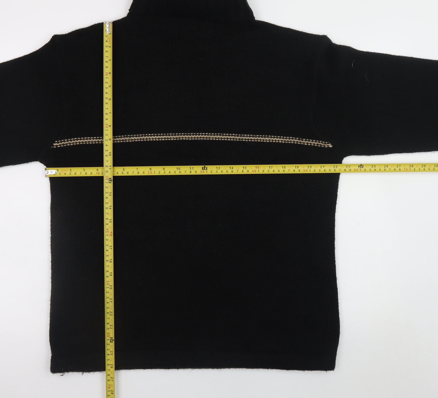 Whispering Smith Women Black L Roll Neck Knit Pullover Jumper