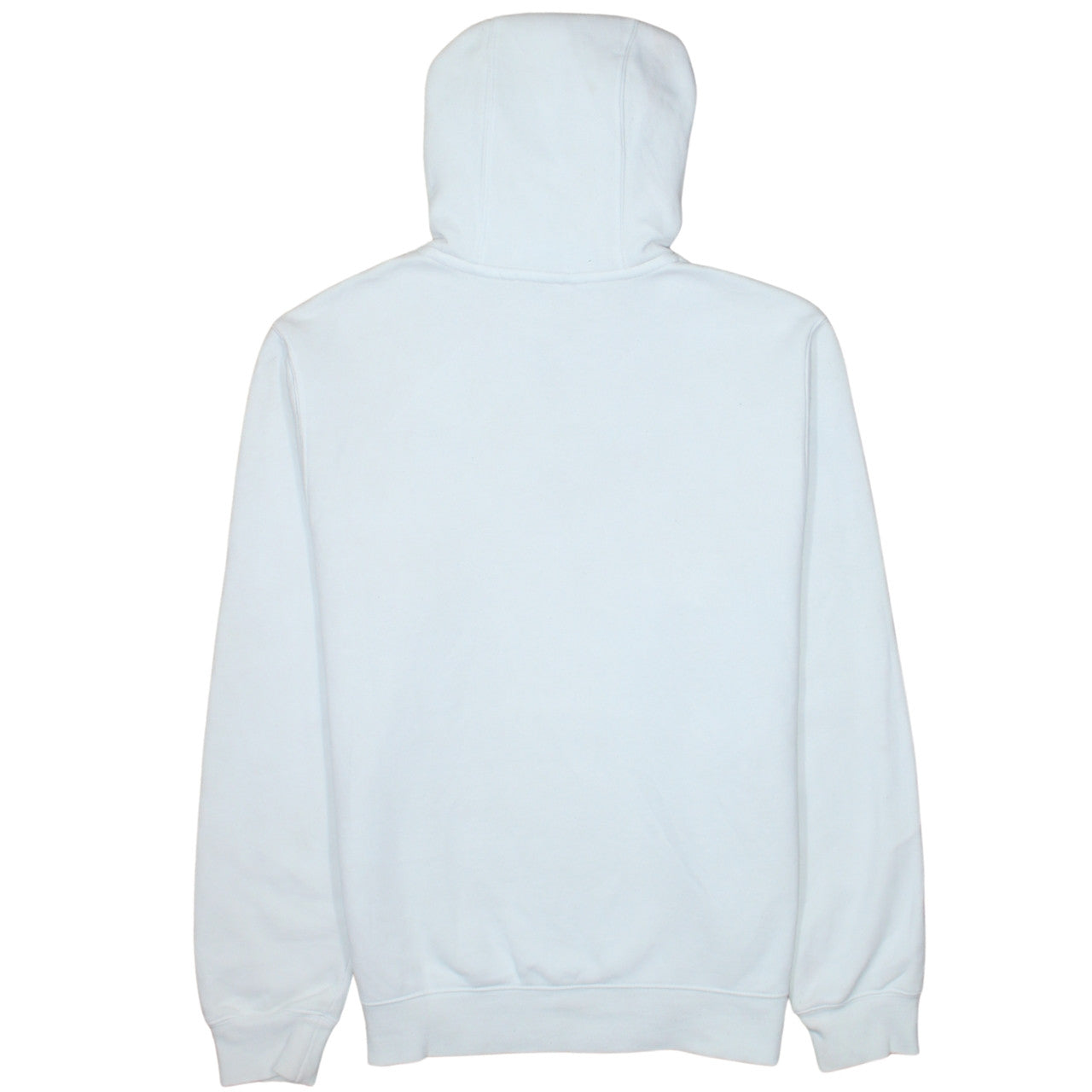 Nike Men's White Pullover Hoodie Small Fleece Regular Fit