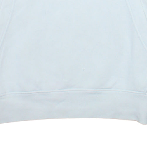 Nike Men's White Pullover Hoodie Small Fleece Regular Fit