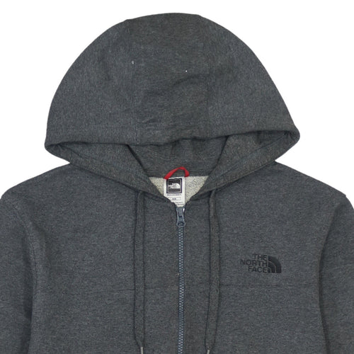 The North Face Men's Grey Full Zip Hoodie Size M