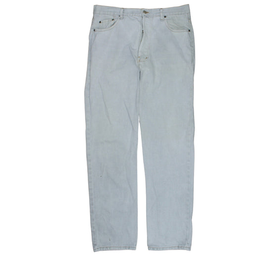 Blue Star Men’s Light Blue Straight Denim Jeans 38in Regular Fit Vintage