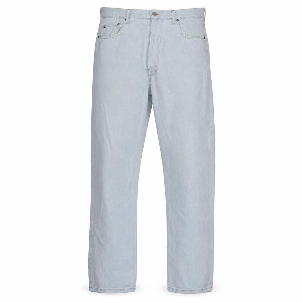 Blue Star Men’s Light Blue Straight Denim Jeans 38in Regular Fit Vintage