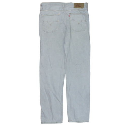 Blue Star Men’s Light Blue Straight Denim Jeans 38in Regular Fit Vintage