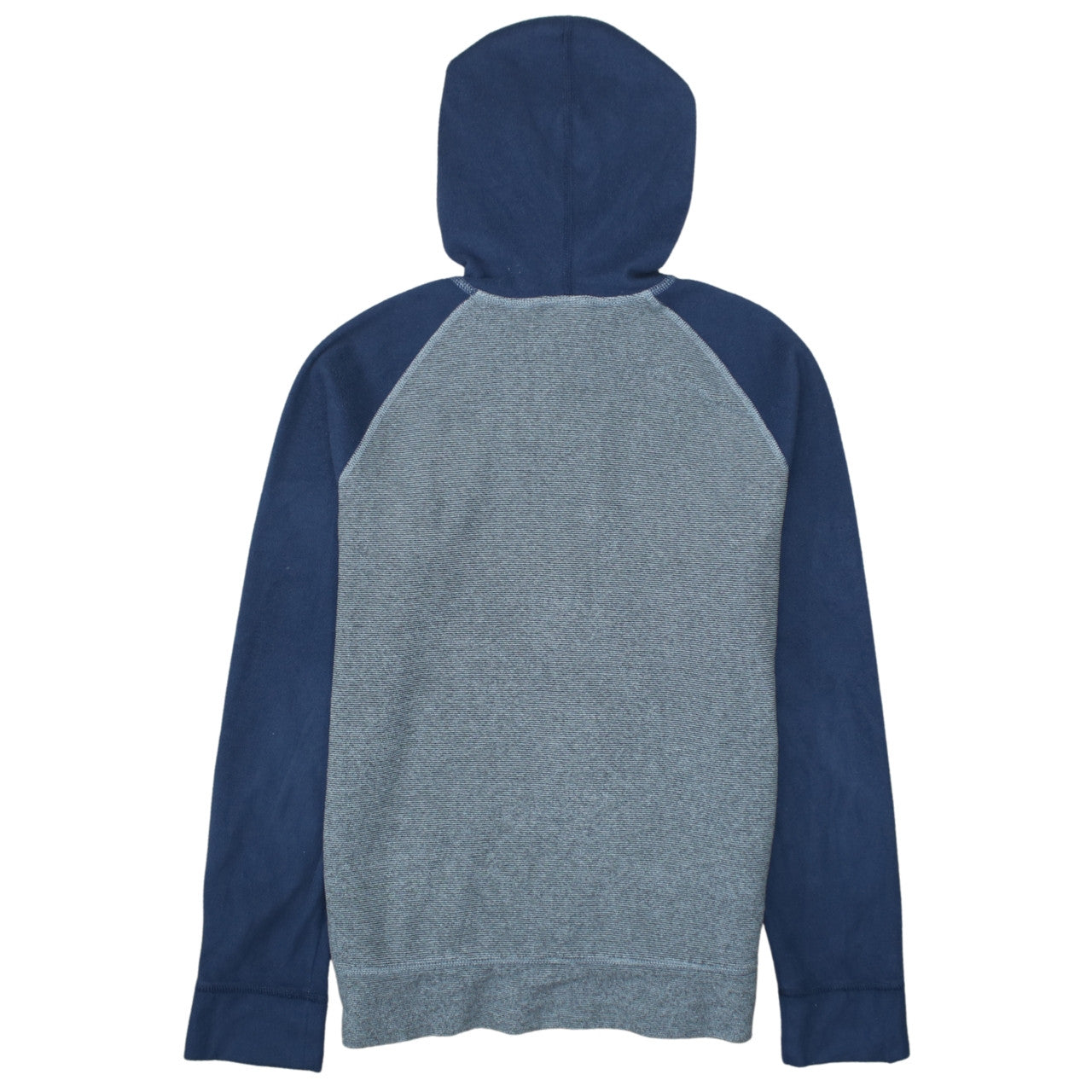 The North Face Boys Blue Full Zip Hoodie Fleece Size Large