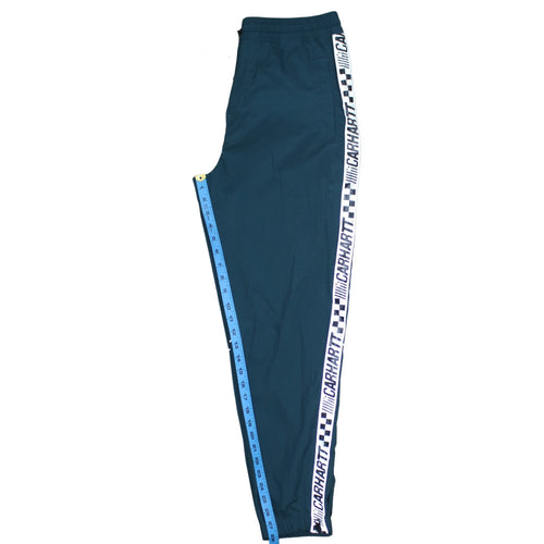 Carhartt Men’s Green Senna Track Pants S Regular Fit Nylon