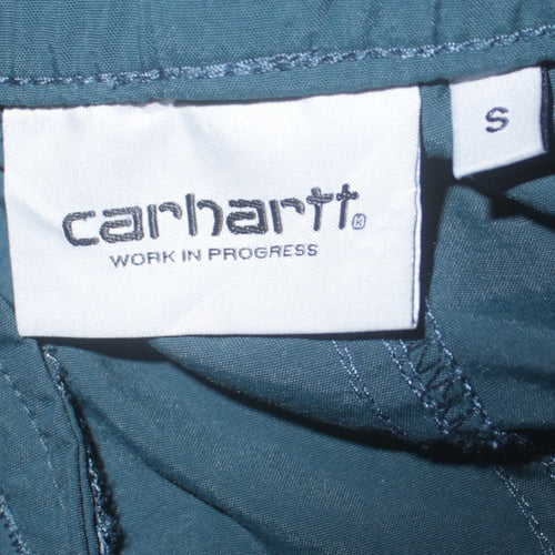 Carhartt Men’s Green Senna Track Pants S Regular Fit Nylon