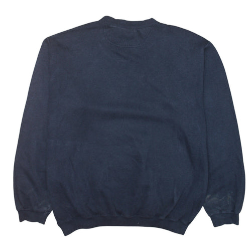 Champion Men’s Blue 2XL Pullover Crew Neck Fleece Sweatshirt