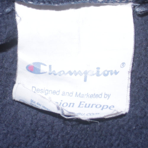 Champion Men’s Blue 2XL Pullover Crew Neck Fleece Sweatshirt