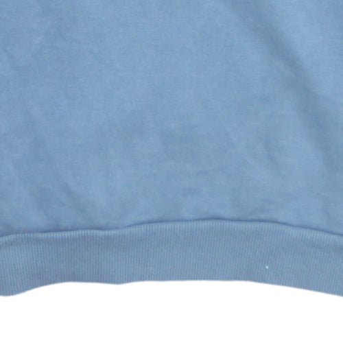 Puma Men's Blue Crew Neck Pullover Sweatshirt Size M