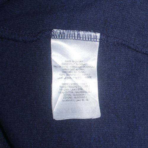 GANT Men’s Blue 2XL 1/4 Zip Cotton Basic Jacket