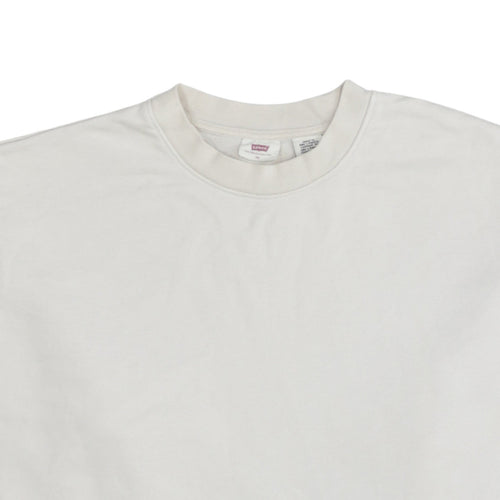 Levi's Womens Ivory Blue Tie-Dye Pullover Sweatshirt XS