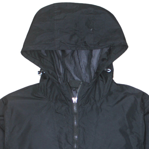 Ellesse Men's Black Pullover Hooded Half Zip Sweatshirt M
