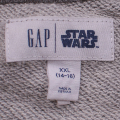 GAP Boys Grey Star Wars Sweatshirt Darth Vader 14-16 Years XXL