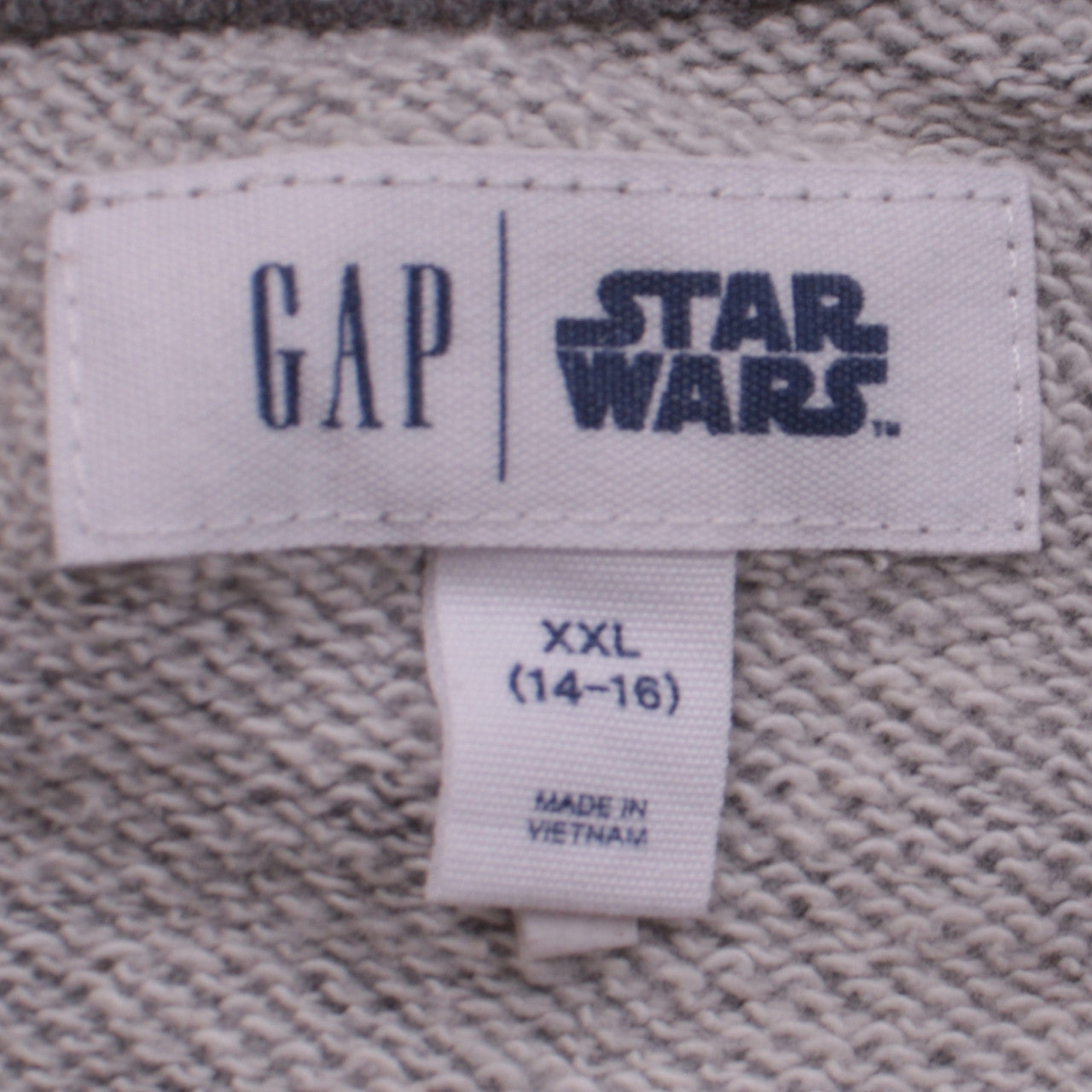 GAP Boys Grey Star Wars Sweatshirt Darth Vader 14-16 Years XXL