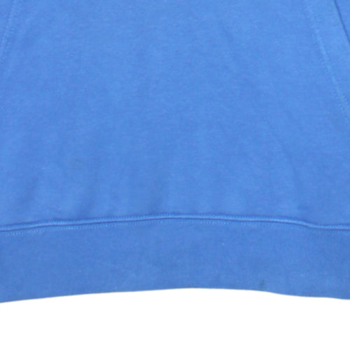 Nike Men's Blue Pullover Hoodie Small Regular Fit Fleece Sweatshirt