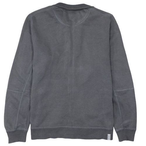 Puma Men's Grey XL Track Jacket Full Zip Cotton Blend