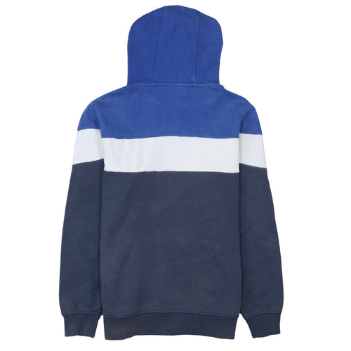 Ellesse Men's Blue Colour Block Pullover Hoodie Size L