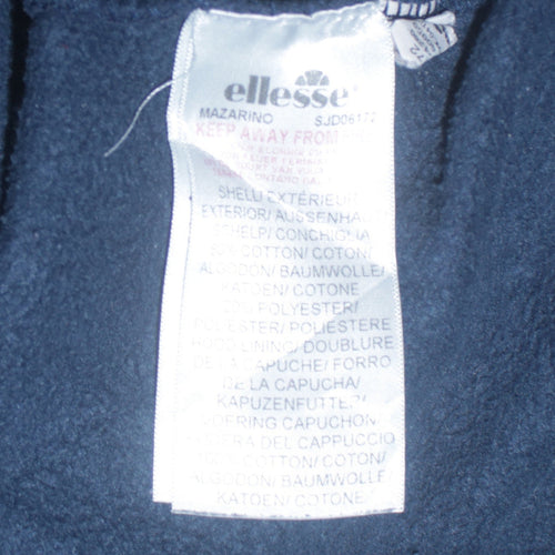 Ellesse Men's Blue Colour Block Pullover Hoodie Size L