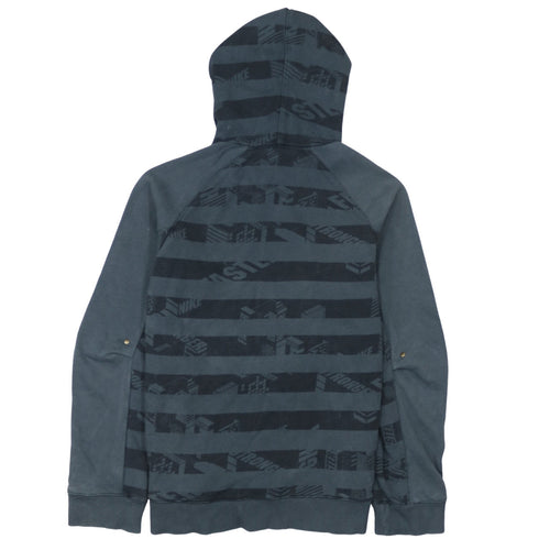 Nike Boys Blue Pullover Hoodie Sweatshirt M 10-12 Years Graphic Print