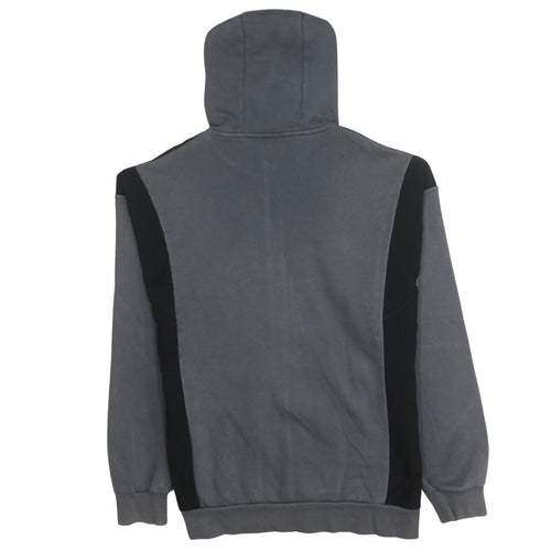 Adidas Men's Grey Full Zip Hoodie Size M Sports Fleece Sweatshirt