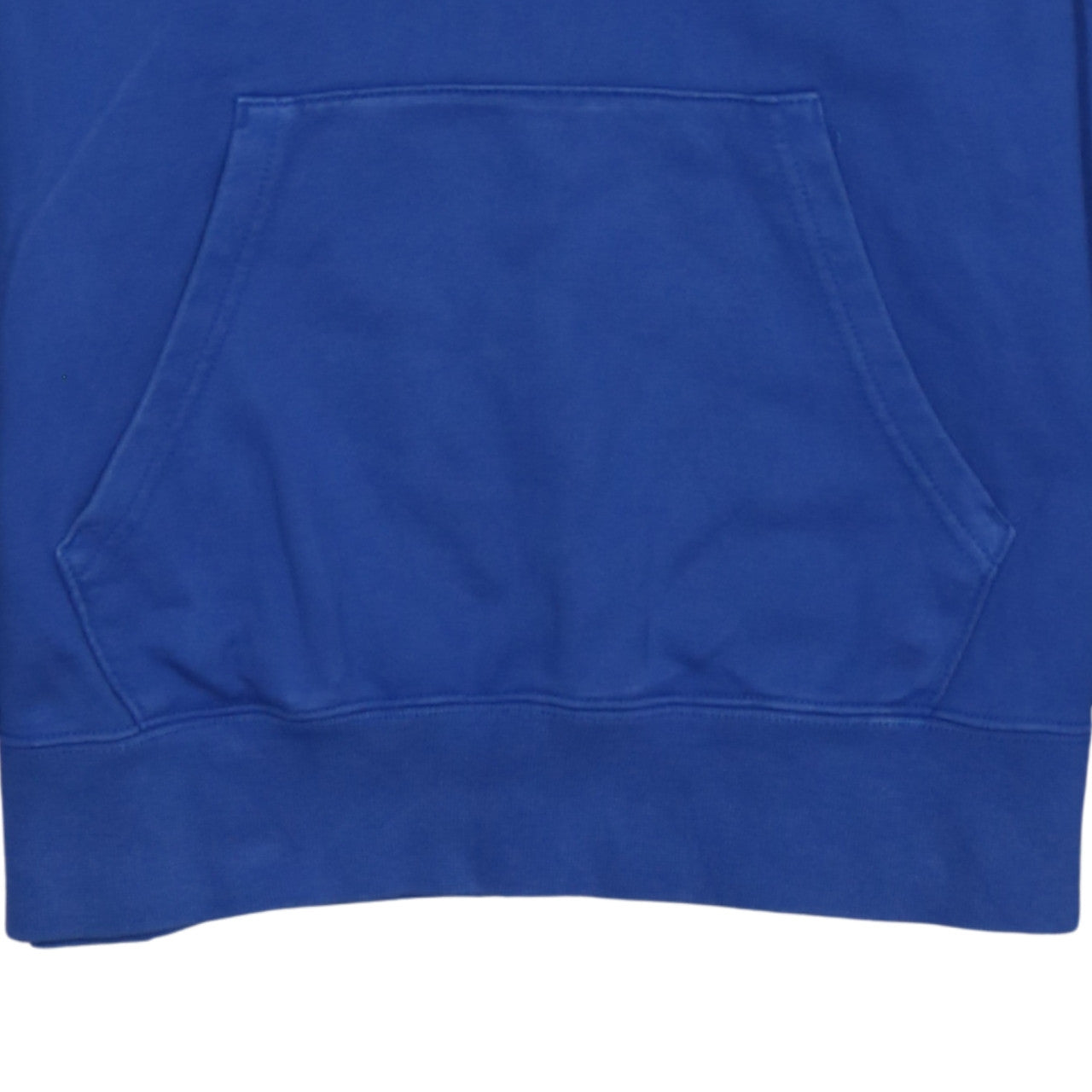 Champion Men Blue Pullover Hoodie Large Logo Cotton Sweatshirt