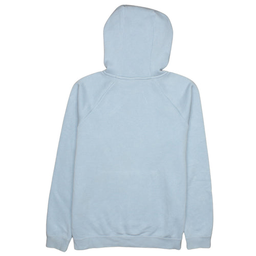 Nike Women Blue Pullover Hoodie Cotton Blend Medium