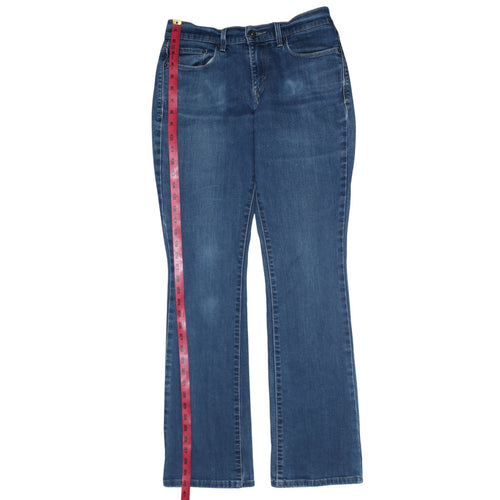 Levi's 515 Women's Blue Bootcut Jeans Size 4 Regular Fit Denim