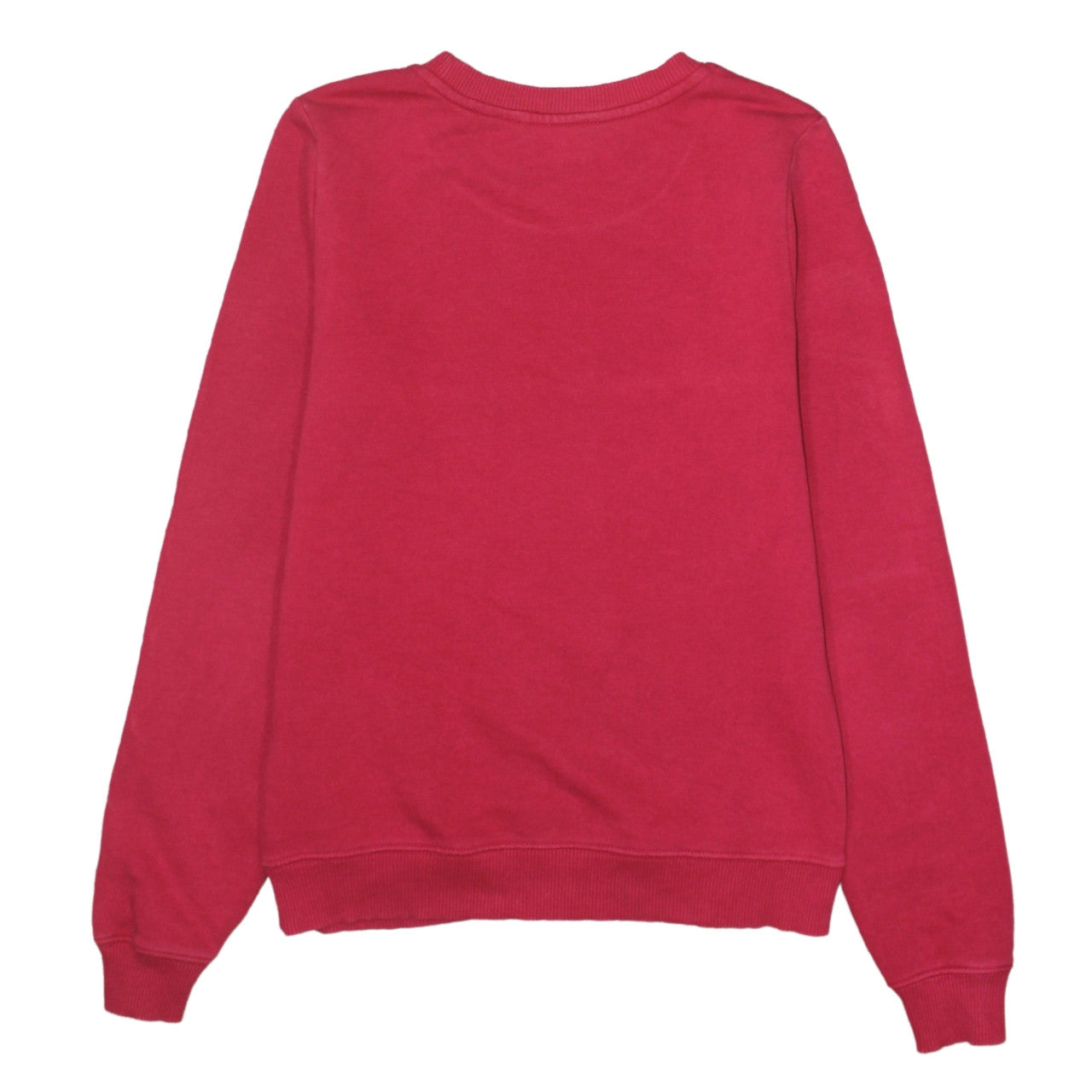 Tommy Hilfiger Men's Red XS Crew Neck Cotton Pullover Sweatshirt