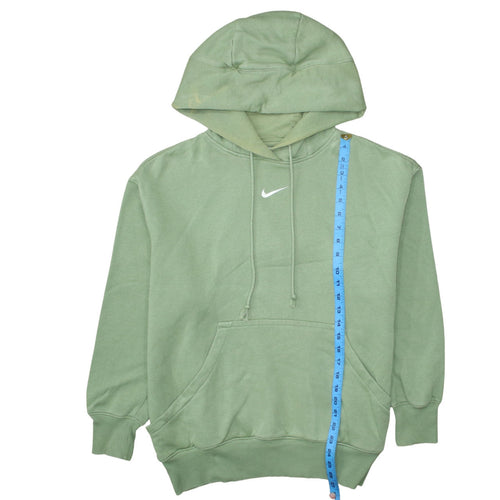 Nike Men's Green Pullover Hoodie Size S Fleece Regular Fit