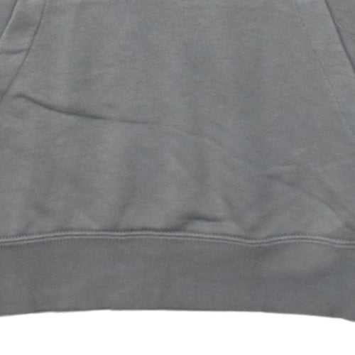 Nike Men's Grey Pullover Hoodie S Regular Fit Sportswear