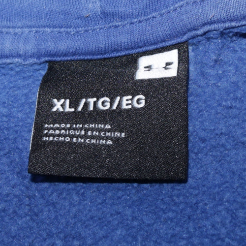 Under Armour Mens Blue XL Pullover Hoodie Sweatshirt with Logo