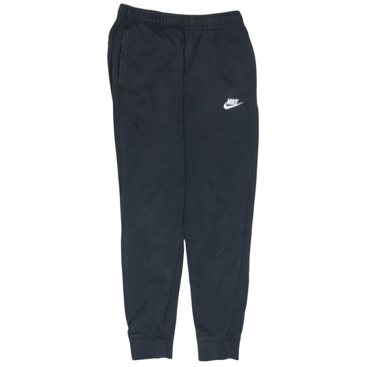 Nike Men's Black Jogger Sweatpants Size S Fleece Regular Fit