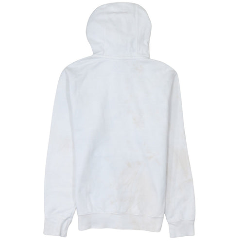 Nike Men's White XS Pullover Hoodie with Logo and Drawstring