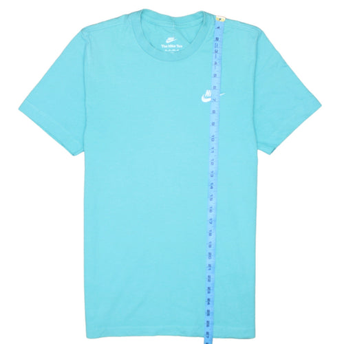 Nike Men's Blue XS Crew Neck Cotton T-Shirt
