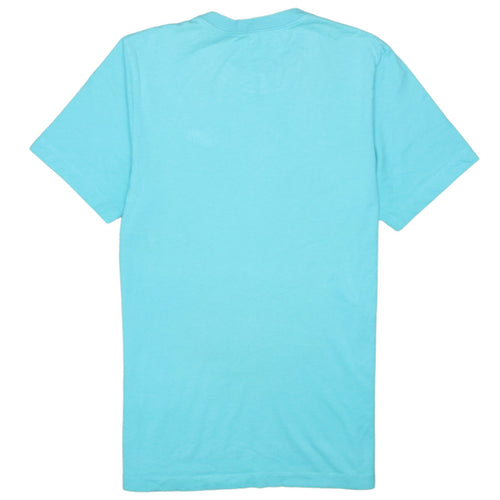 Nike Men's Blue XS Crew Neck Cotton T-Shirt