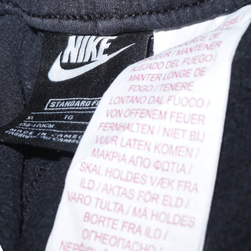 Nike Boys Black XL Jogger Sweatpants Activewear Tapered Fleece Trousers