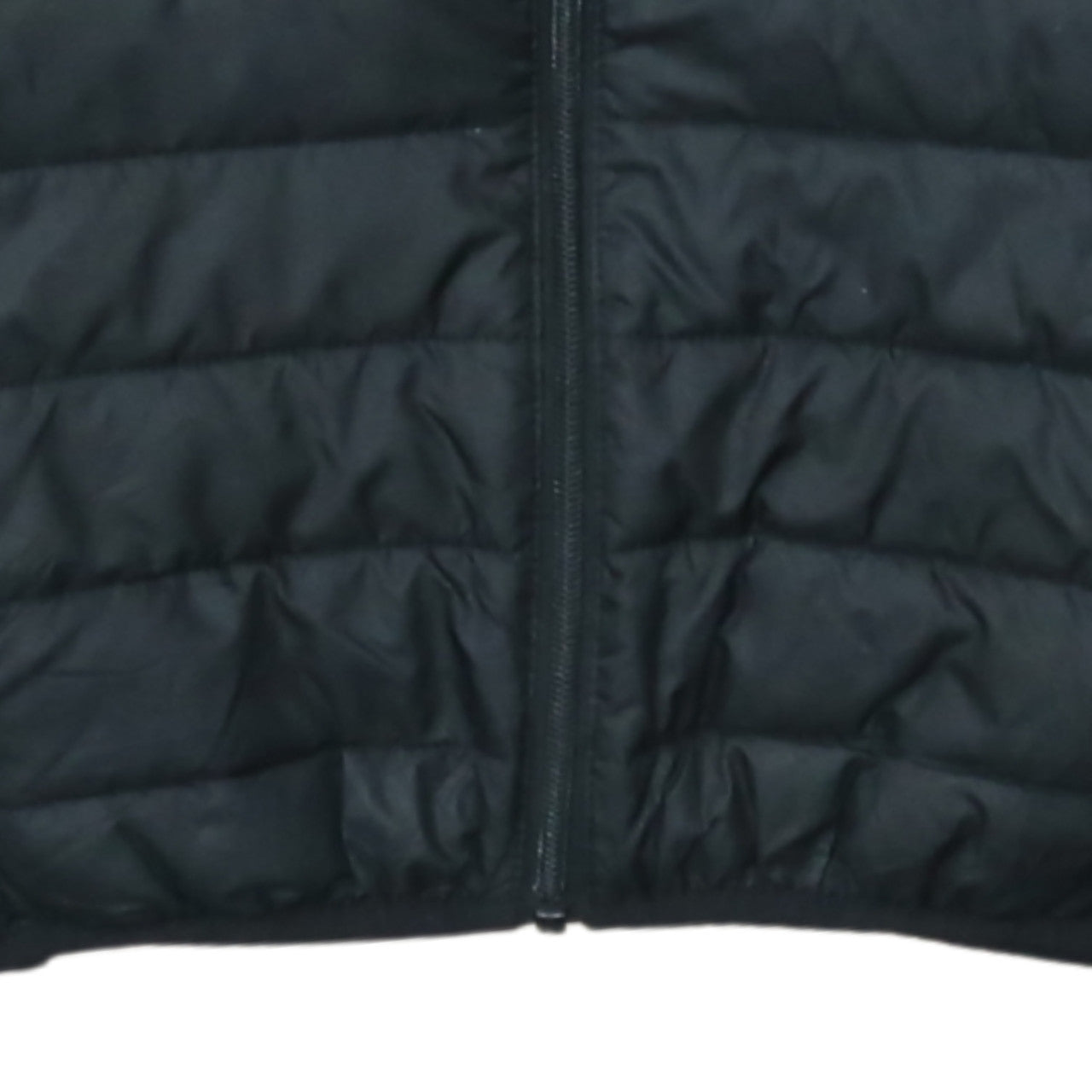 Ellesse Women Black Hooded Puffer Jacket M Quilted Lightweight