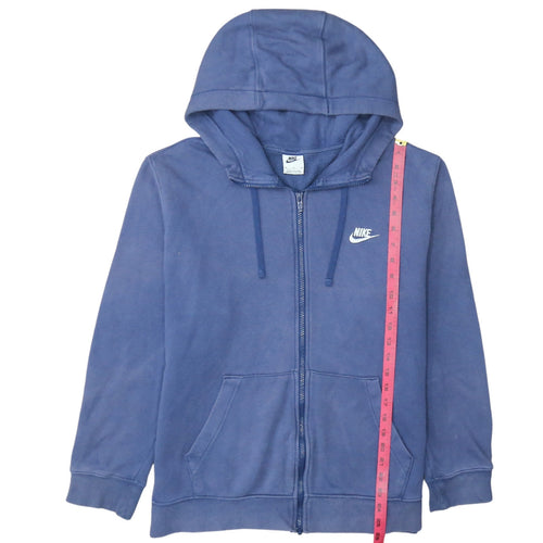 Nike Men's Blue XL Full Zip Hoodie Fleece Sweatshirt